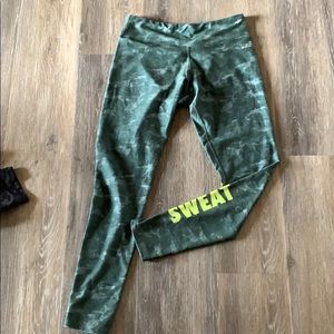 Camo SWEAT high rise leggings